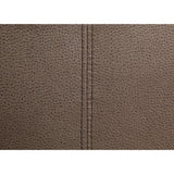 Fabric Upholstered Sectional Sofa with Pull-Out Sleeper in Brown