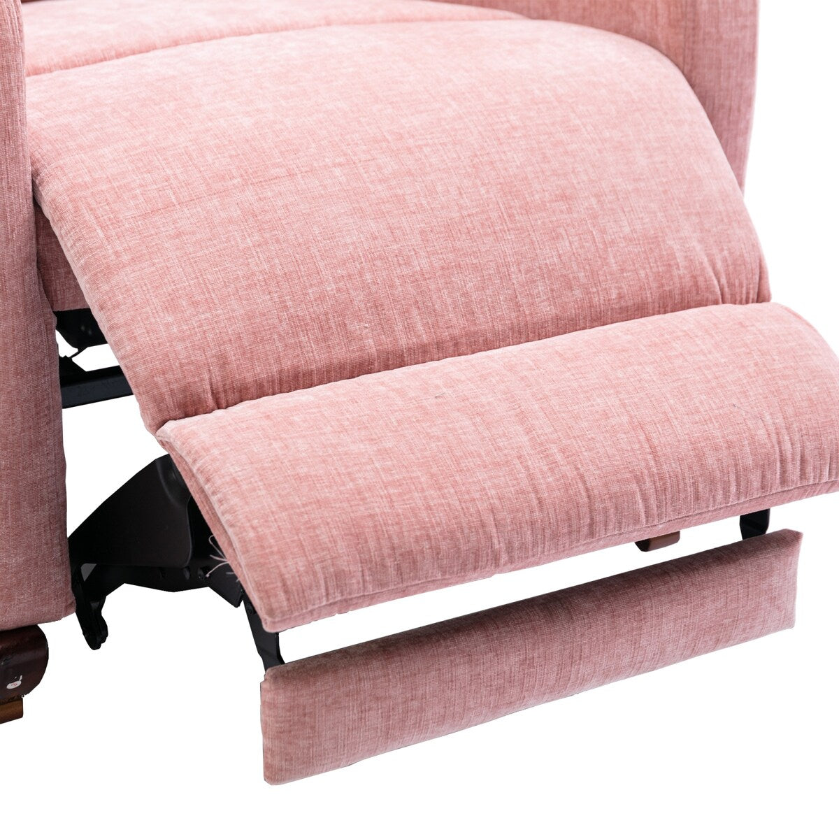 Fabric rocking chair with massage function