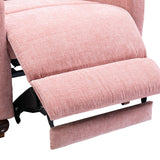 Fabric rocking chair with massage function