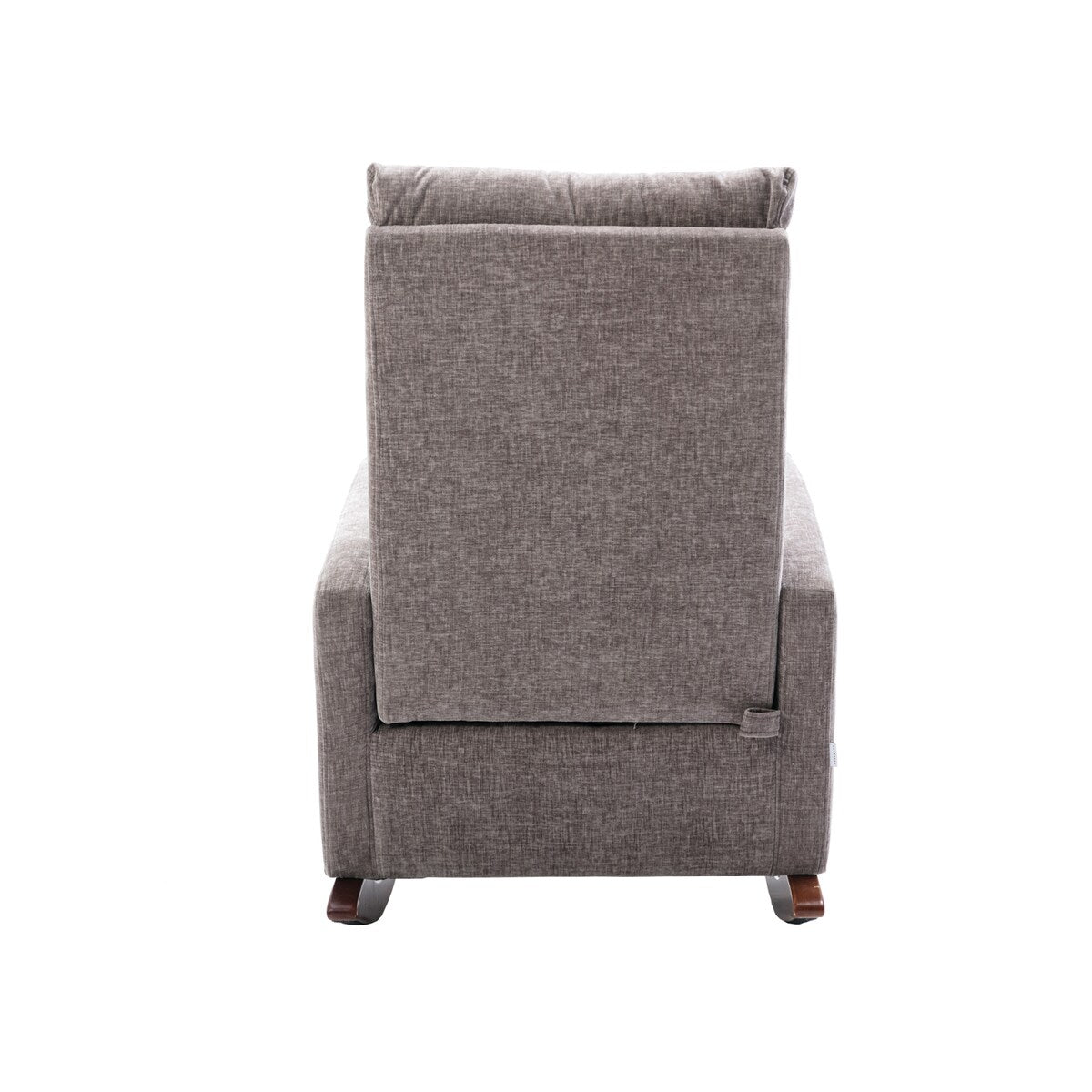 Fabric rocking chair with massage function
