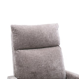 Fabric rocking chair with massage function