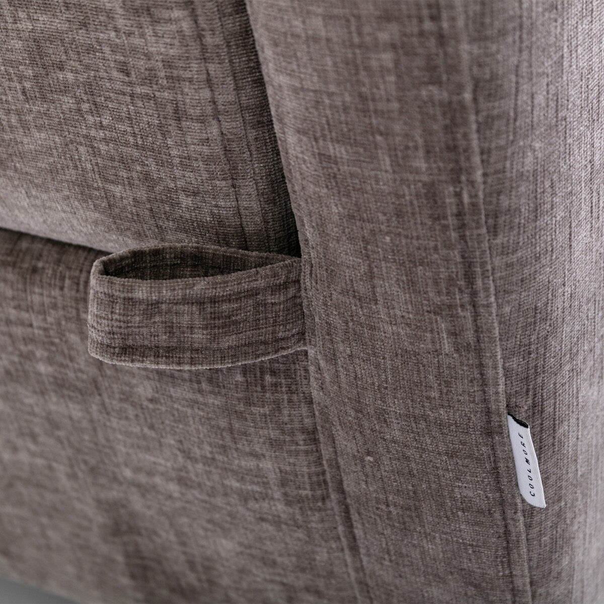 Fabric rocking chair with massage function