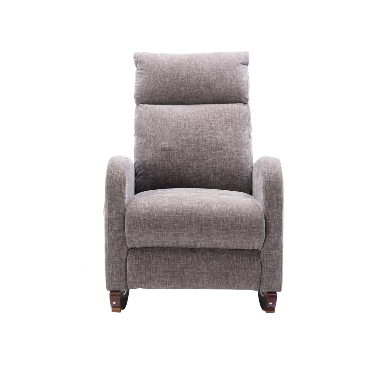 Fabric rocking chair with massage function