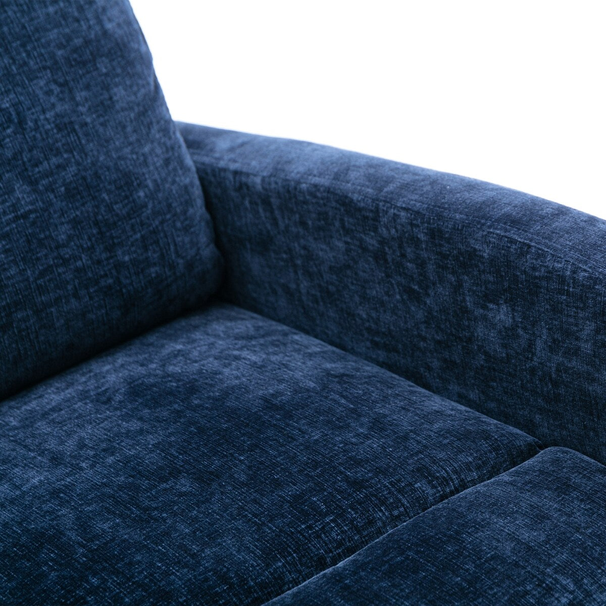 Fabric rocking chair with massage function