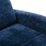 Fabric rocking chair with massage function