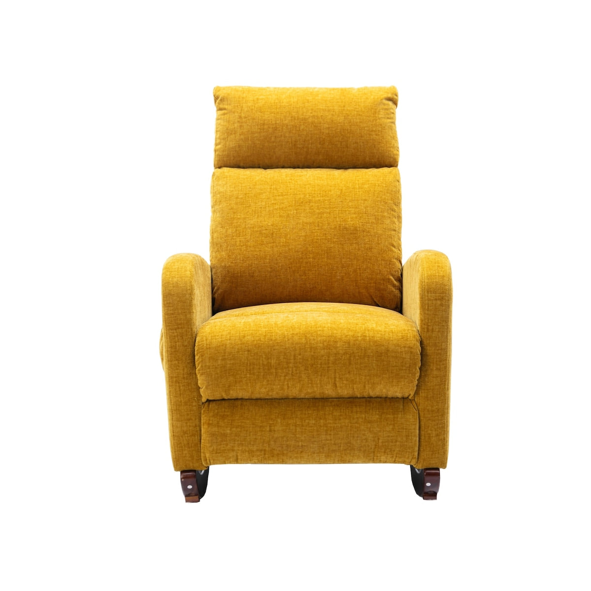 Fabric rocking chair with massage function