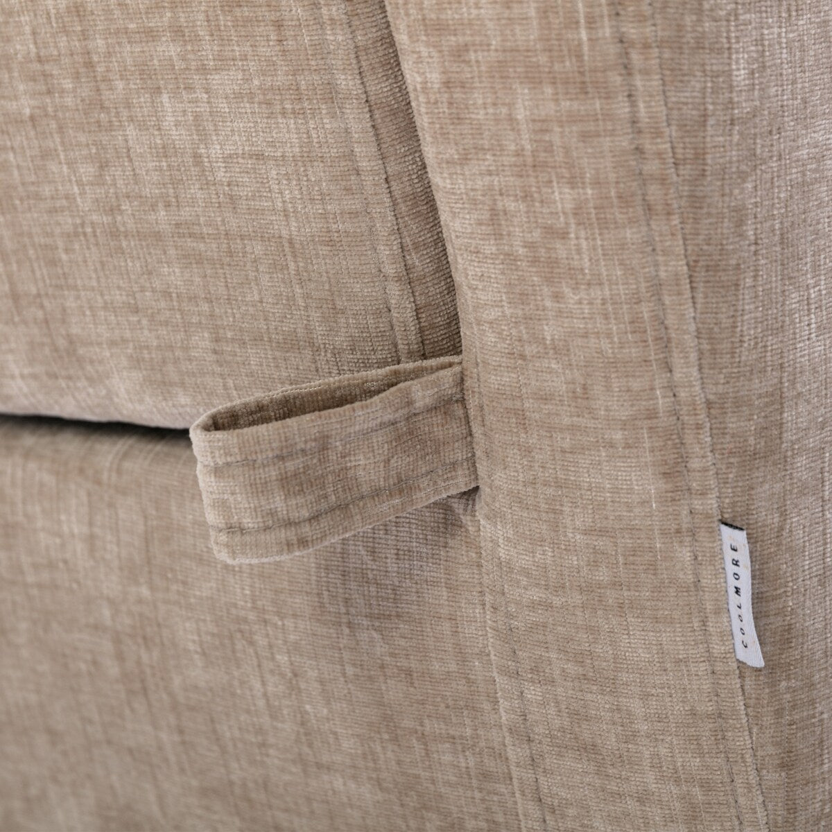 Fabric rocking chair with massage function