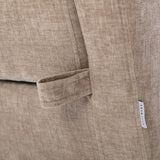 Fabric rocking chair with massage function