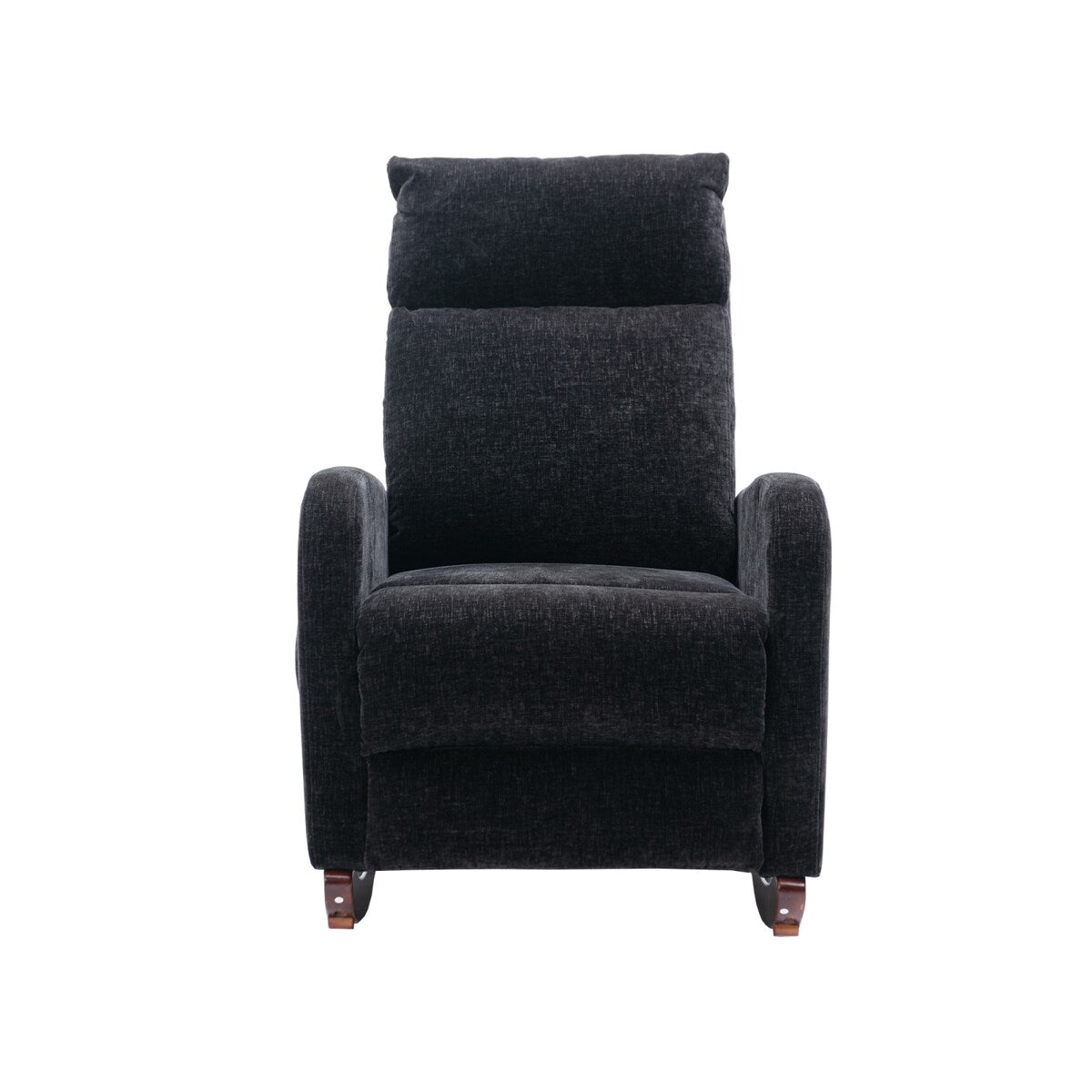 Fabric rocking chair with massage function