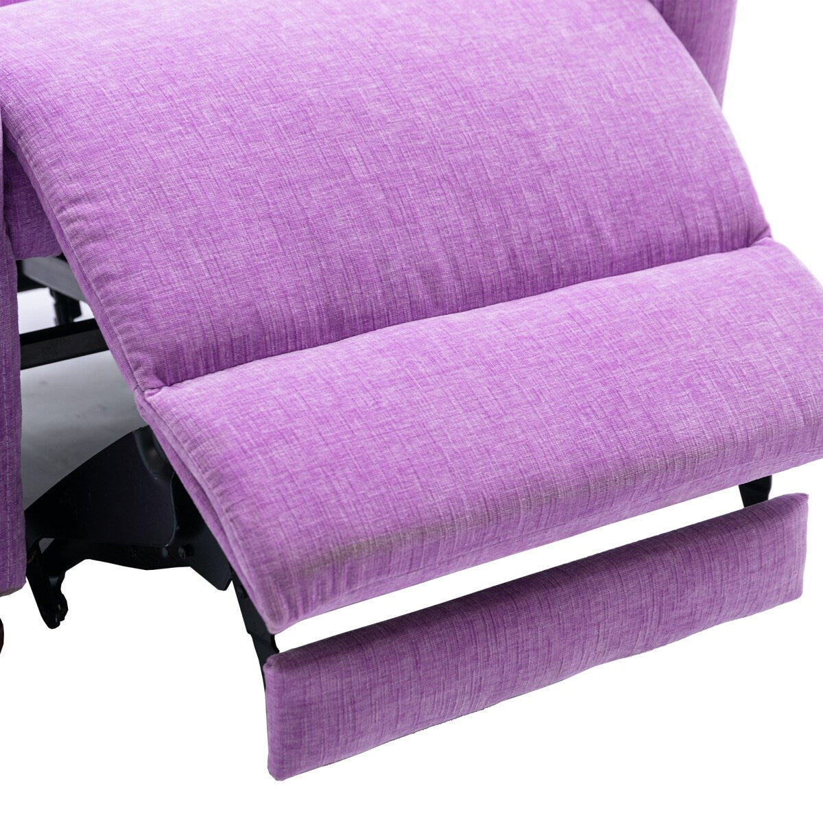 Fabric rocking chair with massage function