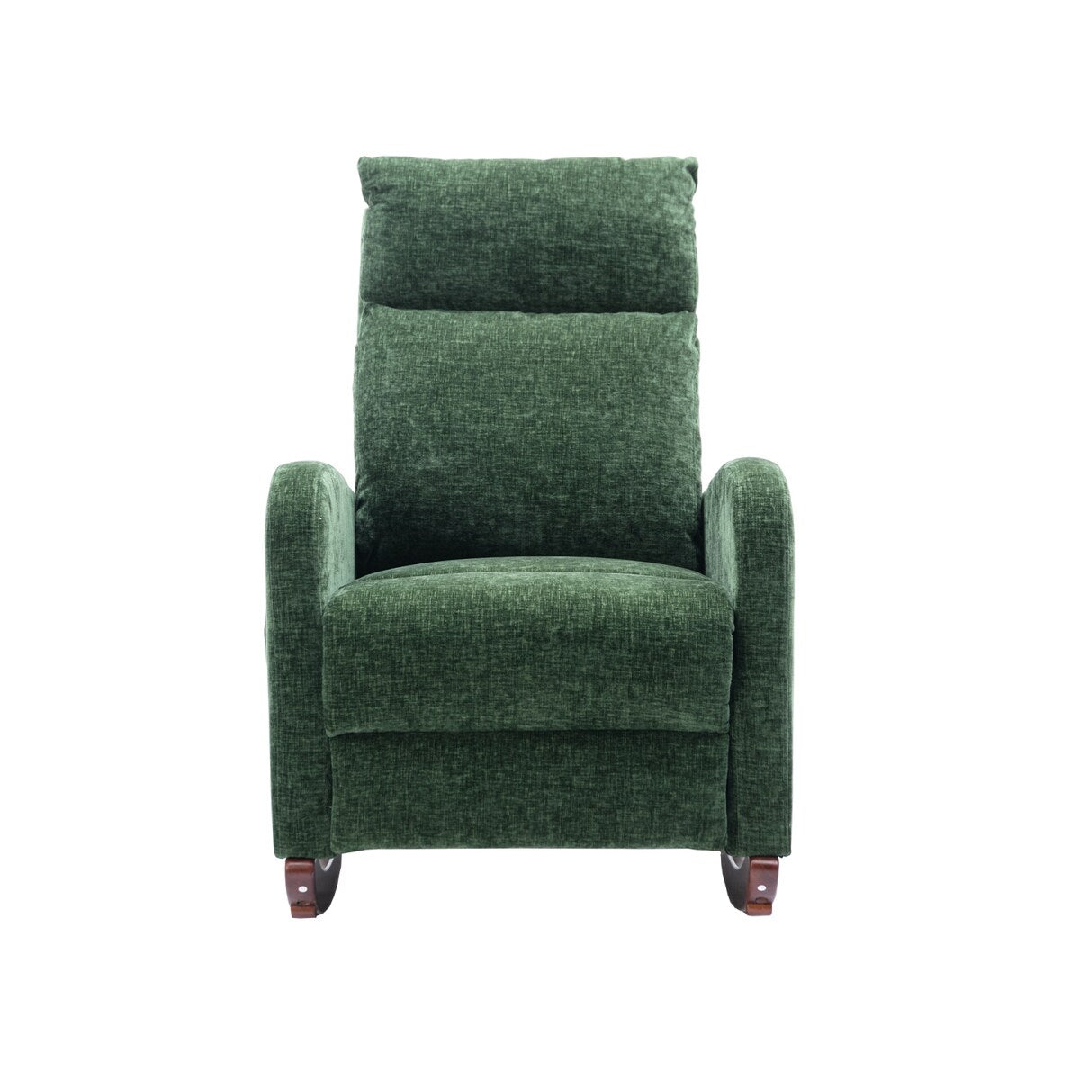 Fabric rocking chair with massage function