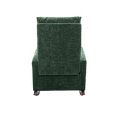 Fabric rocking chair with massage function