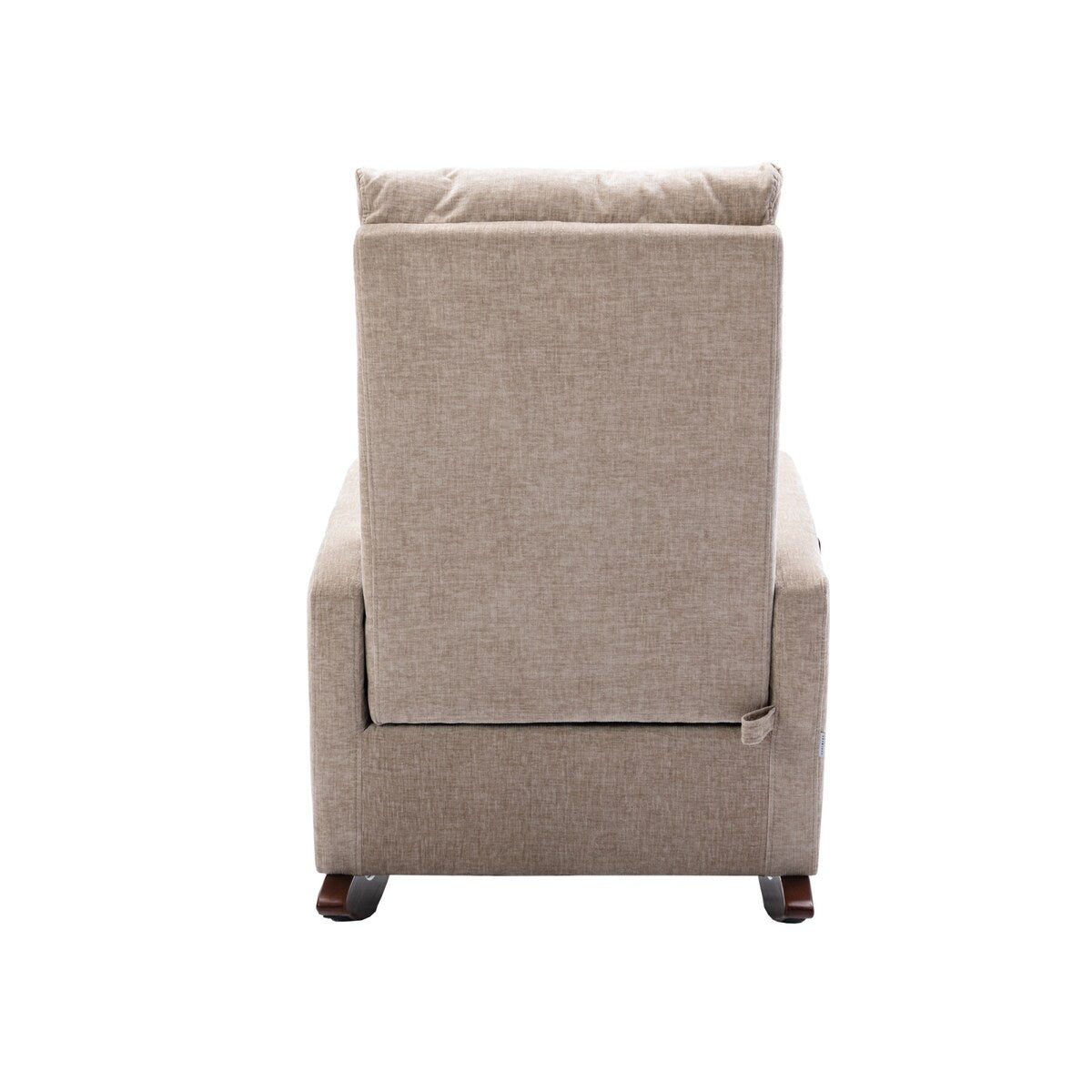 Fabric rocking chair with massage function
