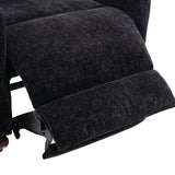 Fabric rocking chair with massage function