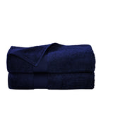 Fabstyles Camelot Bath Sheet 600 GSM Zero-Twist Cotton Set of 2 - 36"x67"