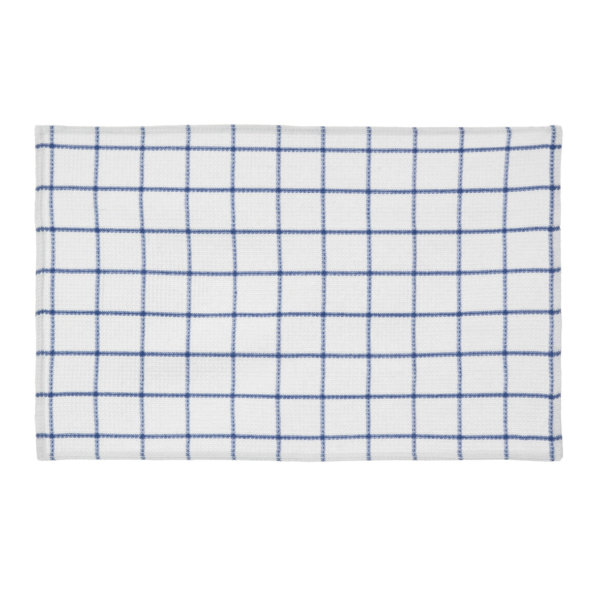Fabstyles Solo Waffle Cotton Kitchen Towel Set of 4 - 18x28