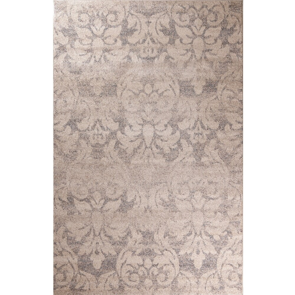Faded Distressed Damask Transitional Turkish Majestic Oriental Area Rug