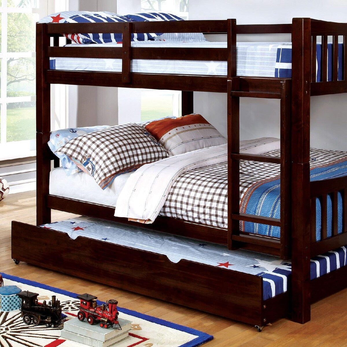 Faero Bunk Bed with Twin Trundle