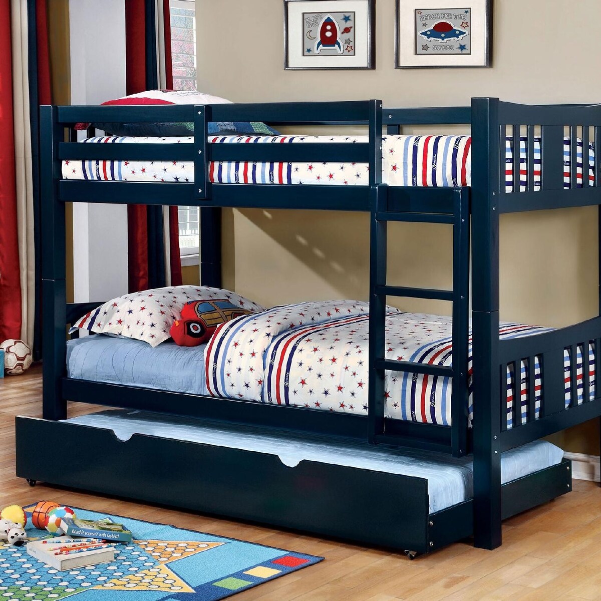 Faero Bunk Bed with Twin Trundle