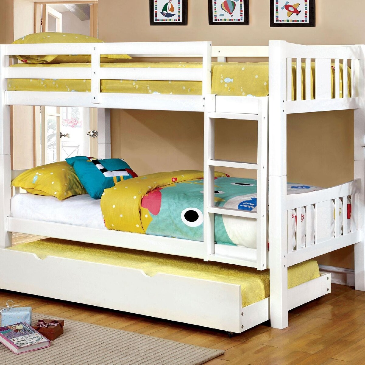 Faero Bunk Bed with Twin Trundle