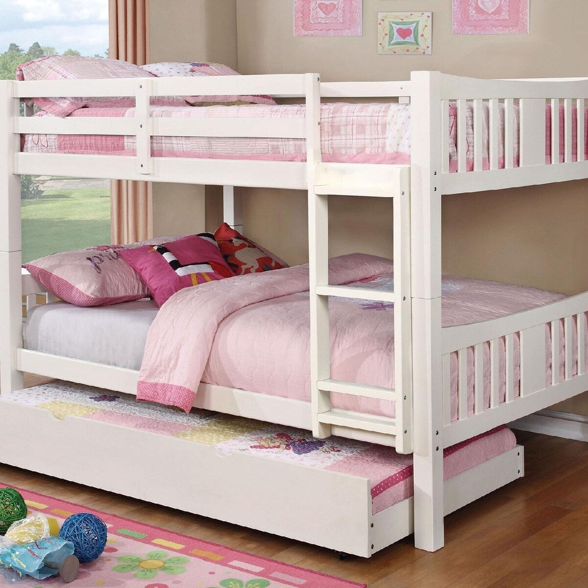 Faero Bunk Bed with Twin Trundle