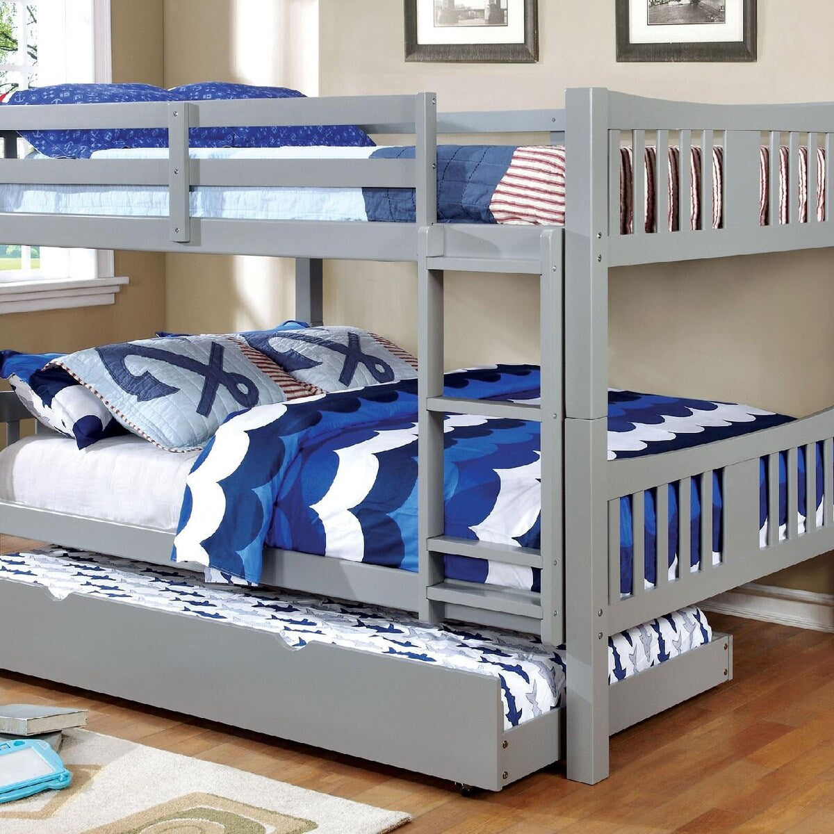 Faero Bunk Bed with Twin Trundle