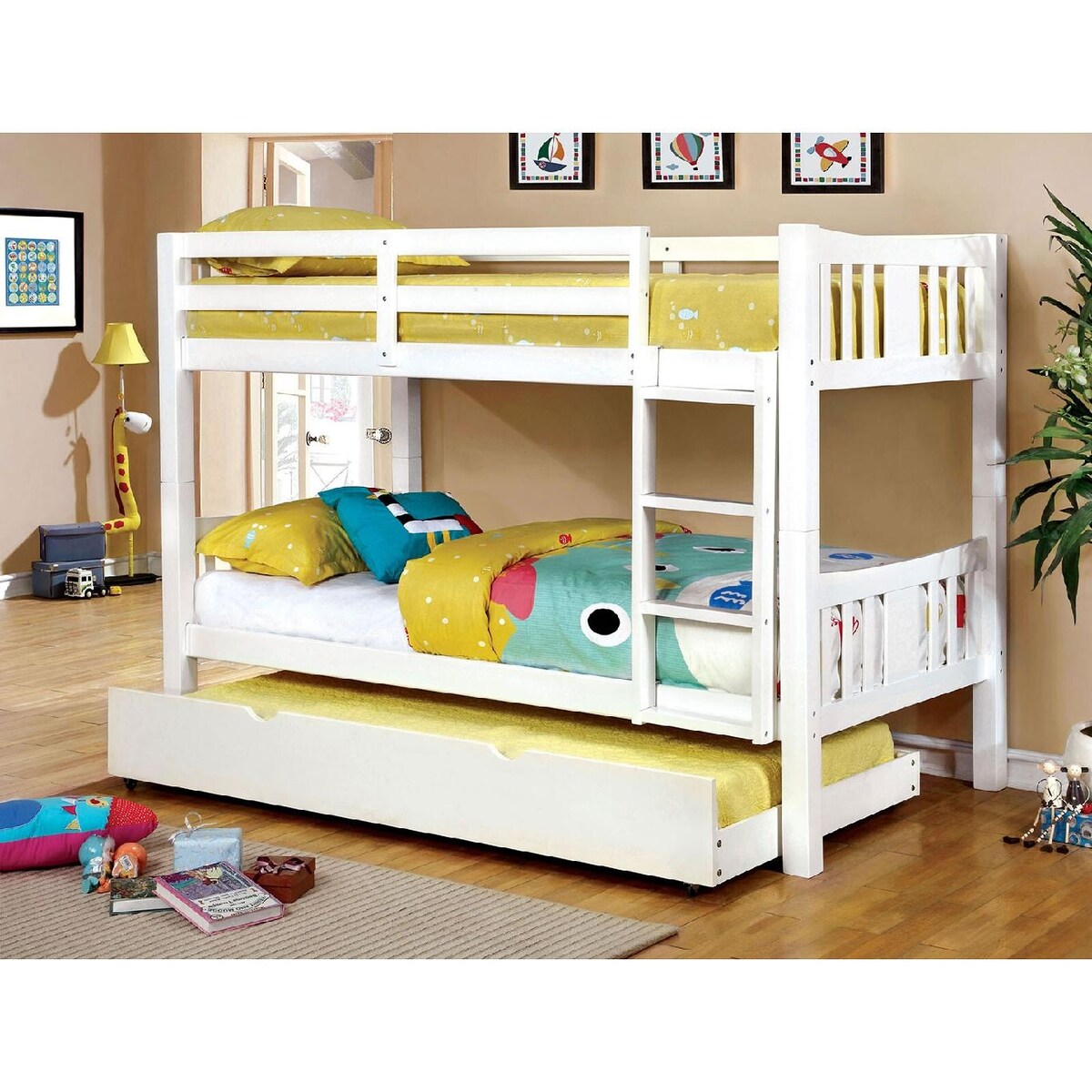Faero Bunk Bed with Twin Trundle