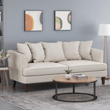 Fairburn Pillow-back 3-seat Sofa by Christopher Knight Home