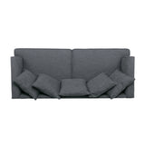 Fairburn Pillow-back 3-seat Sofa by Christopher Knight Home