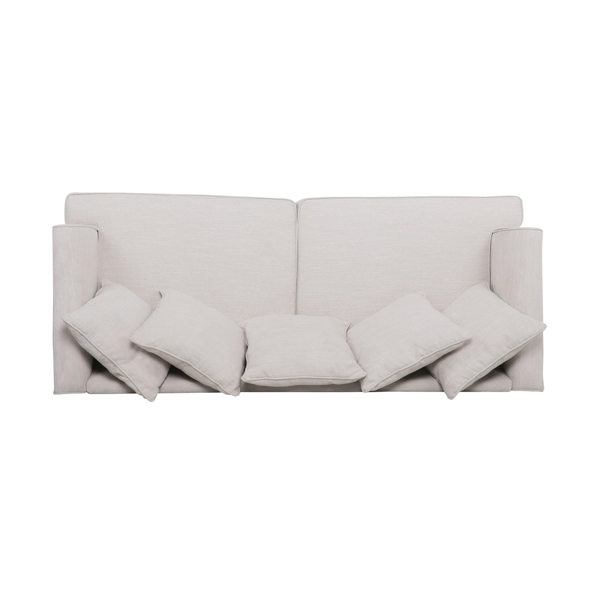 Fairburn Pillow-back 3-seat Sofa by Christopher Knight Home