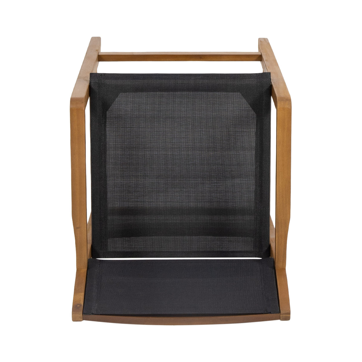 Fairfax Outdoor Acacia Wood Barstools with Outdoor Mesh (Set of 2) by Christopher Knight Home