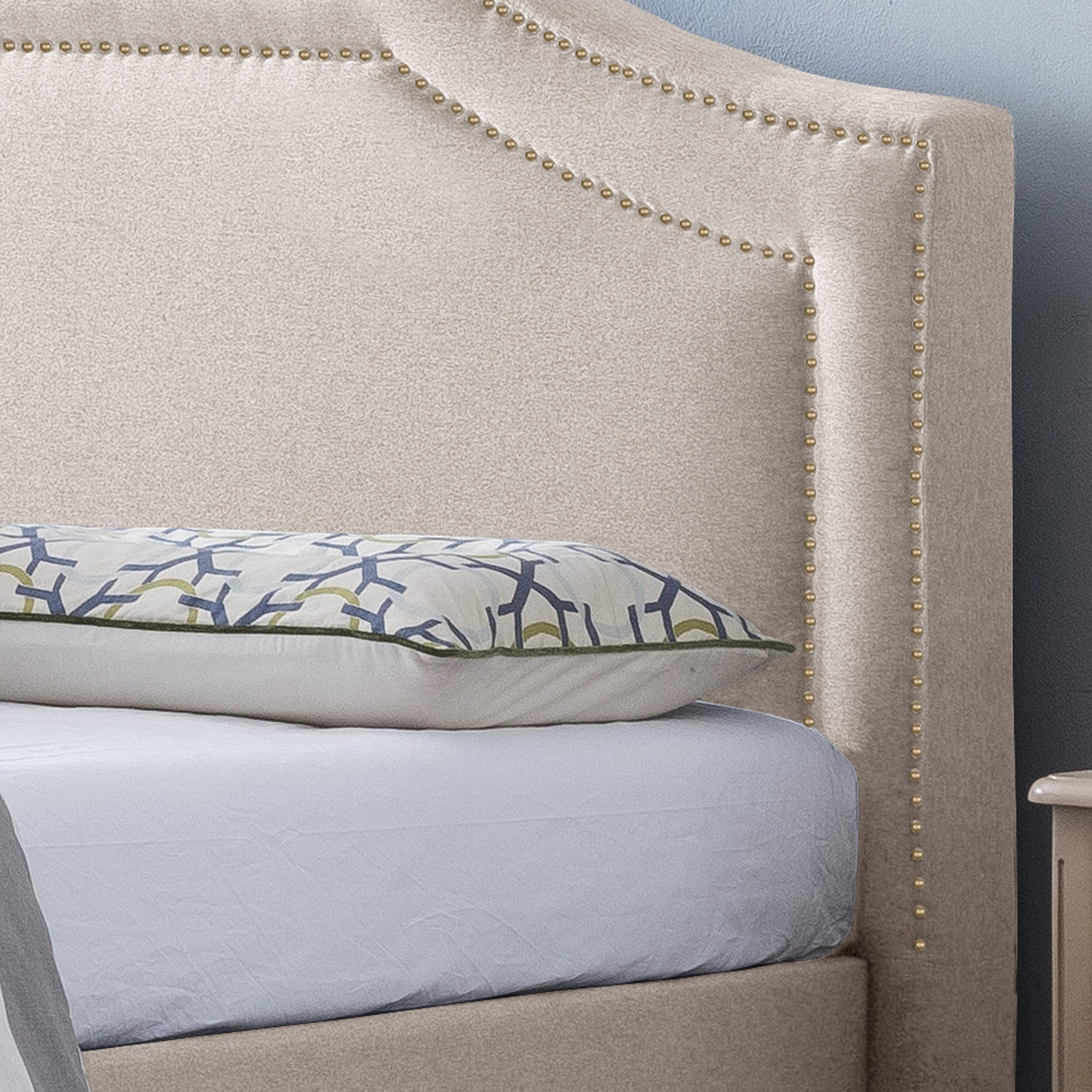 Fairlane Queen Sized Upholstered Bed by Christopher Knight Home