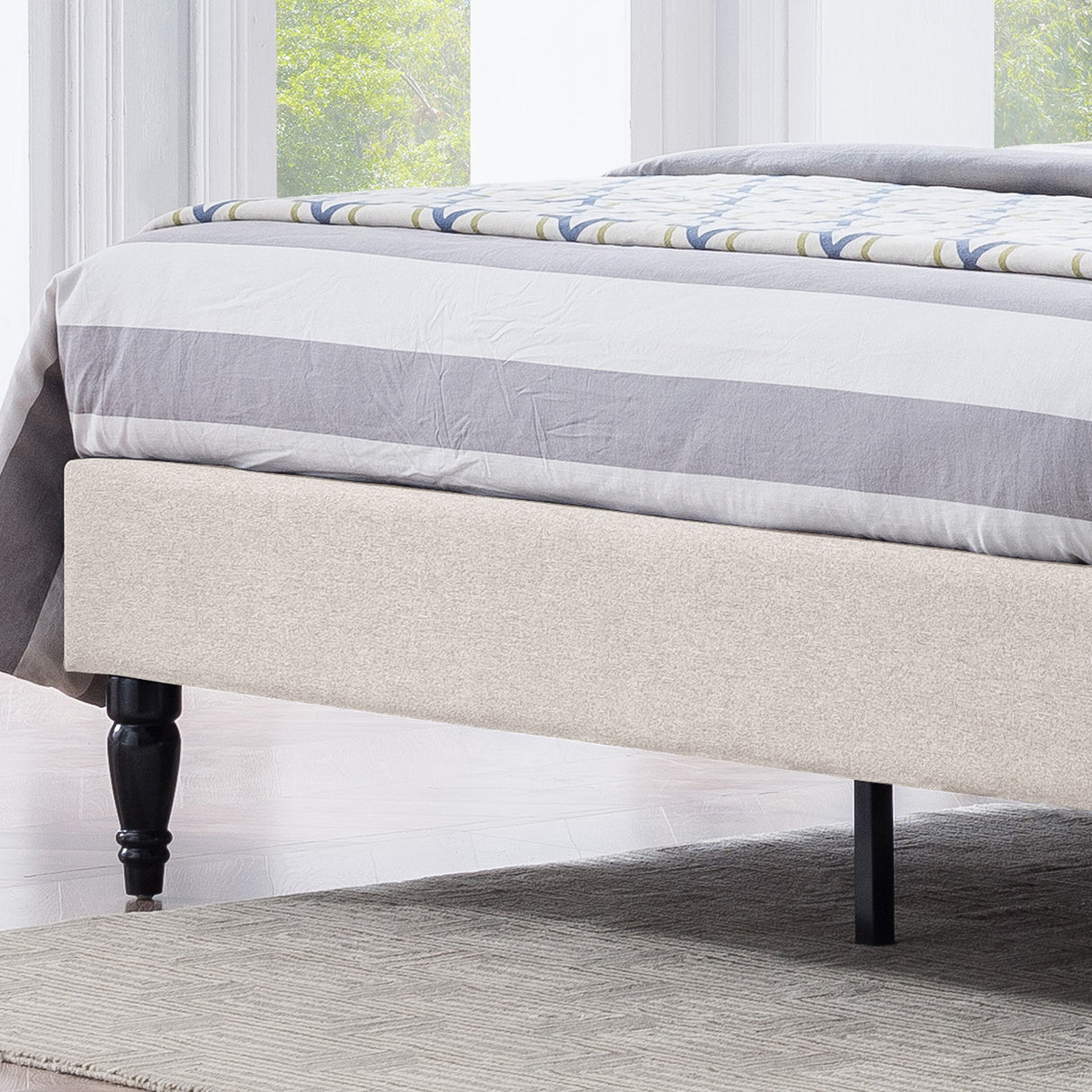 Fairlane Queen Sized Upholstered Bed by Christopher Knight Home