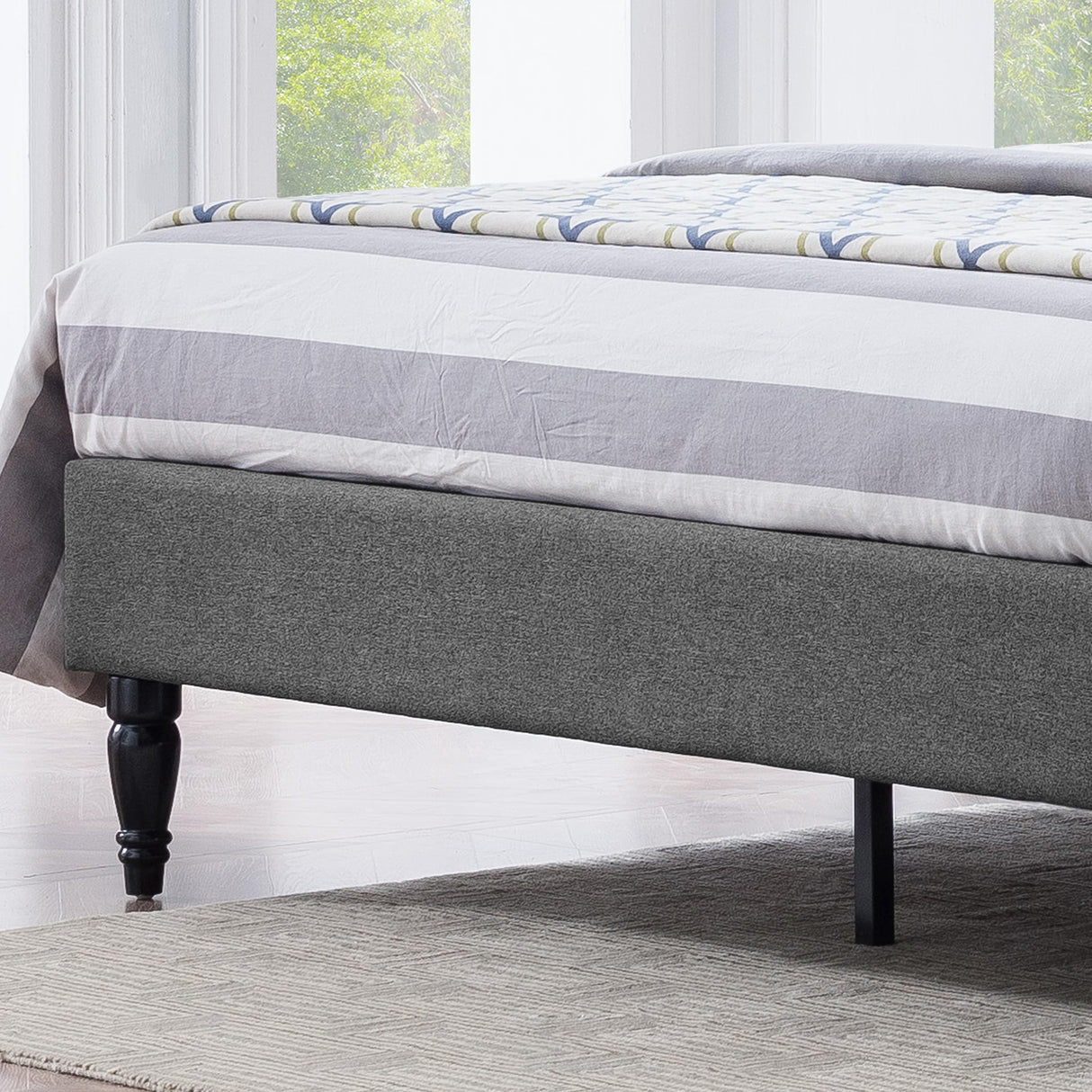 Fairlane Queen Sized Upholstered Bed by Christopher Knight Home