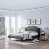 Fairlane Queen Sized Upholstered Bed by Christopher Knight Home