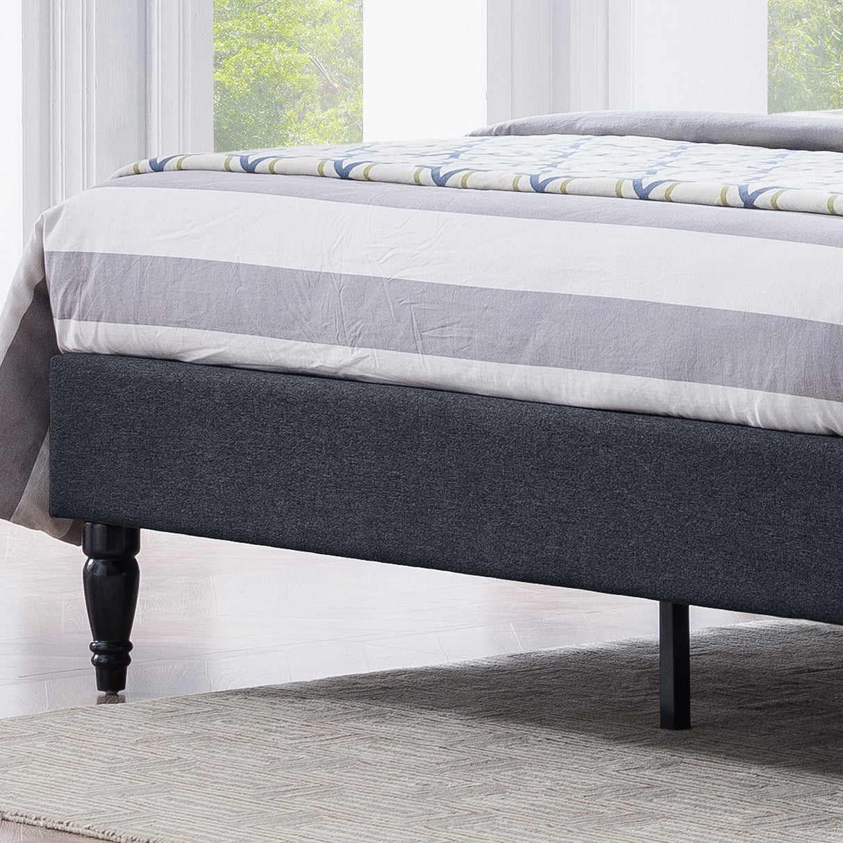 Fairlane Queen Sized Upholstered Bed by Christopher Knight Home