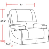 Fairview Home Power Reclining Sofa Loveseat and Recliner