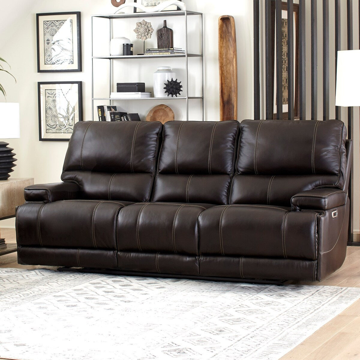 Fairview Home Power Reclining Sofa Loveseat and Recliner