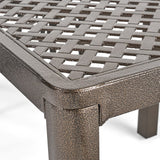 Fairwind Outdoor 8-seat Aluminum Dining Set by Christopher Knight Home