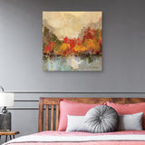 Fall Riverside II by Silvia Vassileva Canvas Art Print