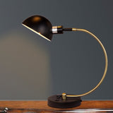 Fangio Lighting's 1559 19 in. Metal Tech Task Lamp in Matte Black