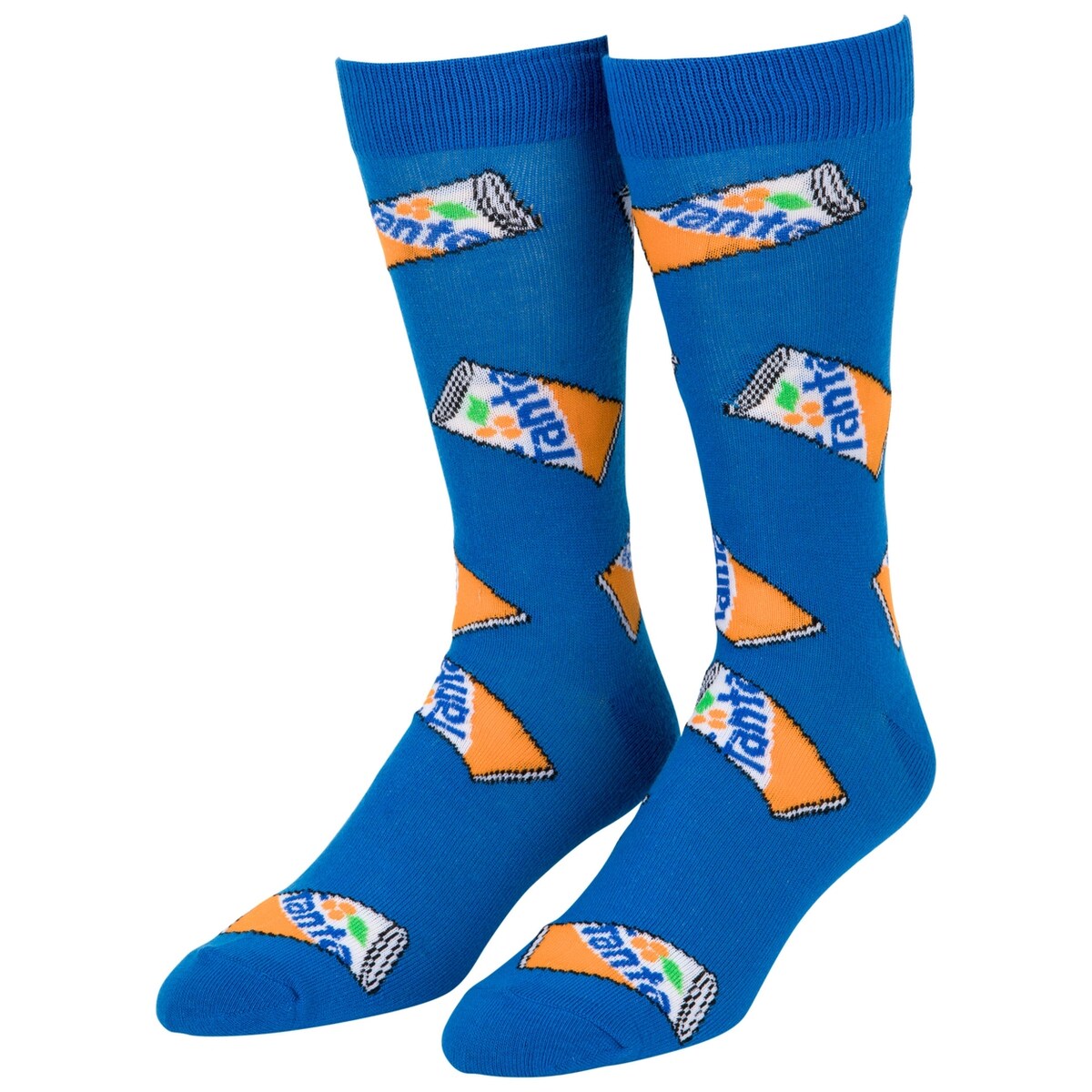 Fanta Logos Mens Crew Socks 2Pack
