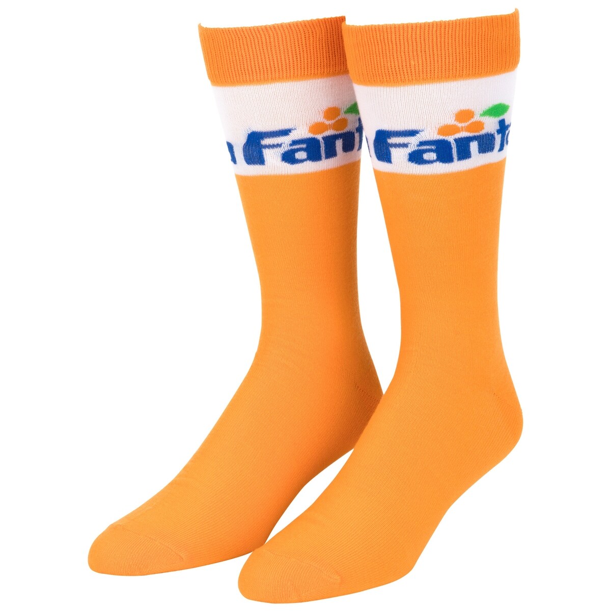 Fanta Logos Mens Crew Socks 2Pack