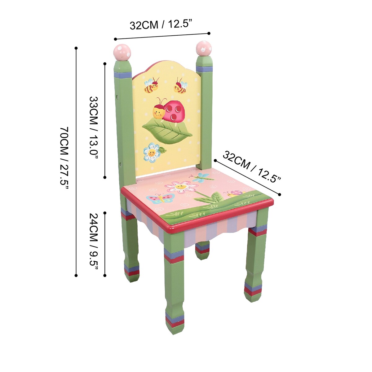 Fantasy Fields - Toy Furniture -Magic Garden Table & Set of 2 Chairs