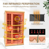 Far Infrared Sauna Double Room with Atmosphere Light, Bluetooth Sound