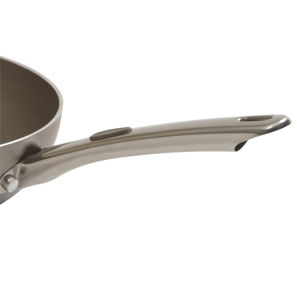 Farberware Specialties Aluminum Nonstick 10 1/2-inch Champagne Deep Covered Skillet