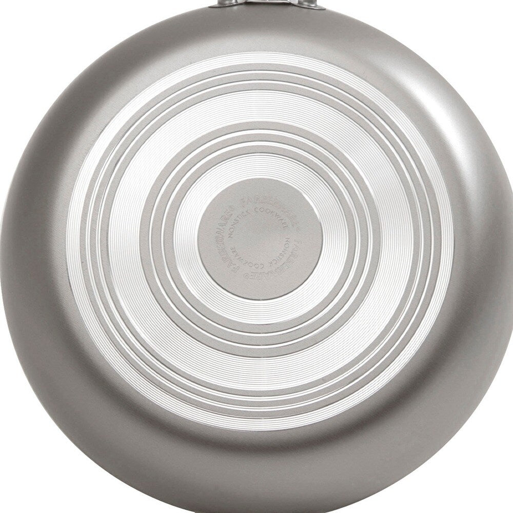 Farberware Specialties Aluminum Nonstick 10 1/2-inch Champagne Deep Covered Skillet