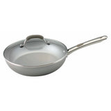Farberware Specialties Aluminum Nonstick 10 1/2-inch Champagne Deep Covered Skillet