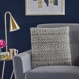 Fargo Handcrafted Boho Fabric Pillow by Christopher Knight Home