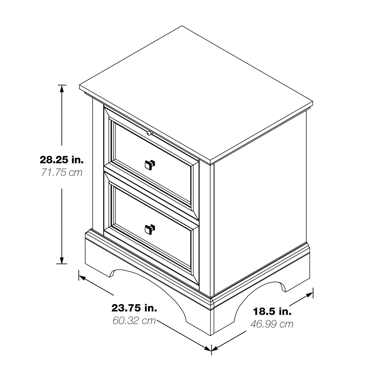 Farmhouse Basics Nightstand